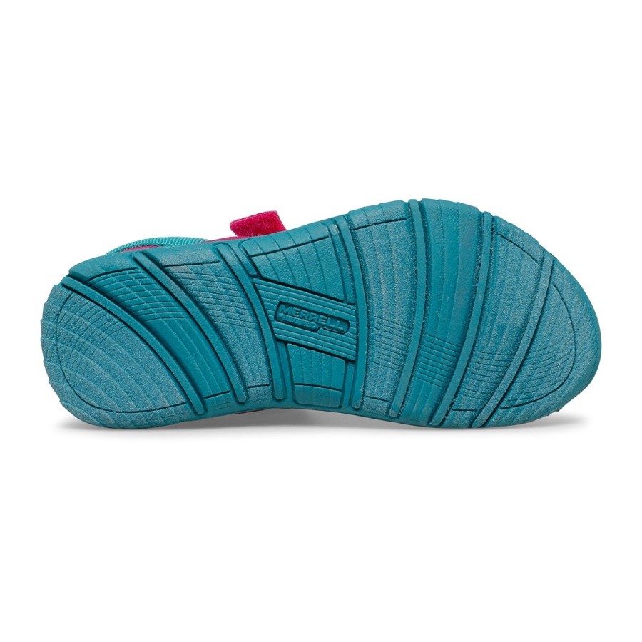Merrell Big Kid's Kahuna Web Sandal Berry-Multi