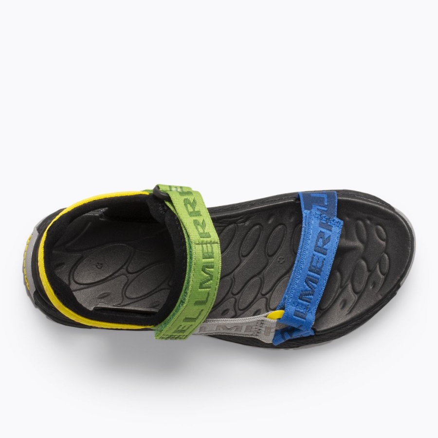Merrell Big Kid's Kahuna Web Sandal Black-Multi