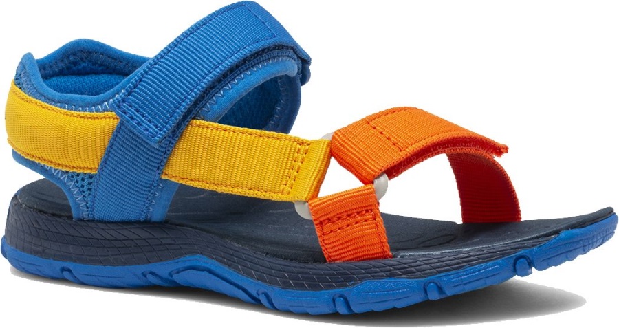 Merrell Big Kid's Kahuna Web Sandal Blue Multi