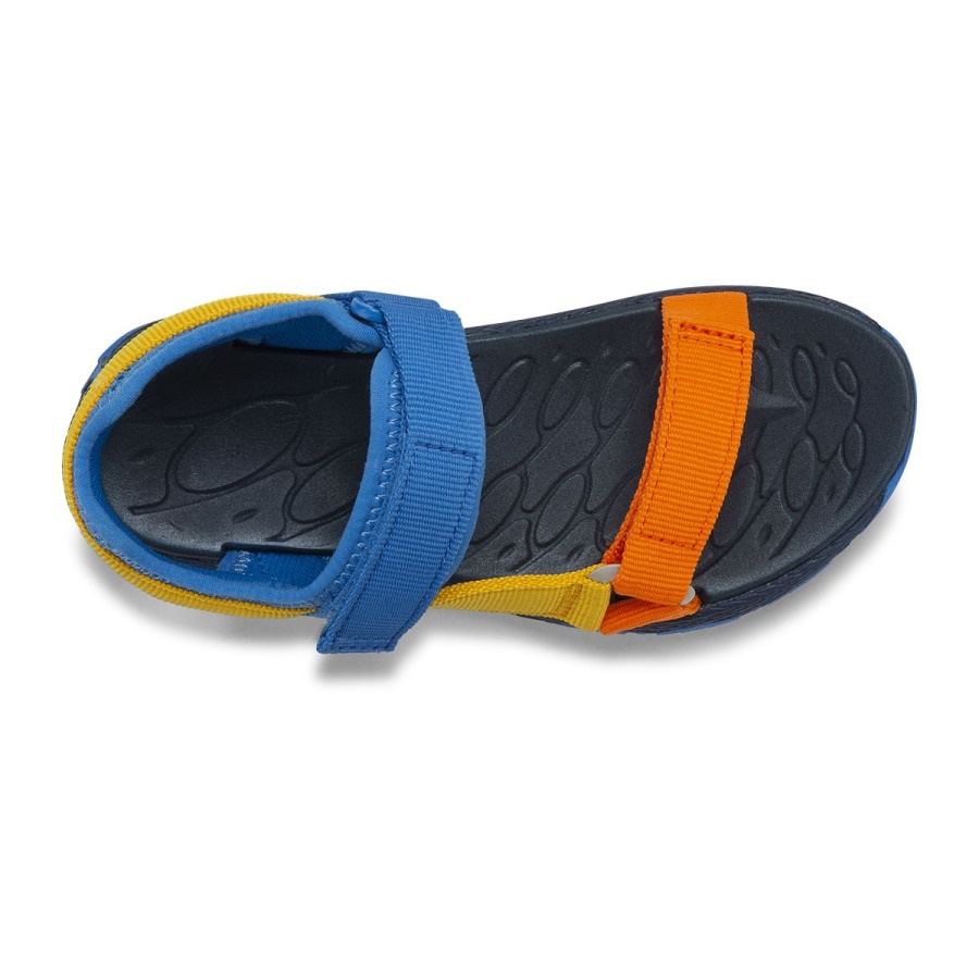 Merrell Big Kid's Kahuna Web Sandal Blue Multi