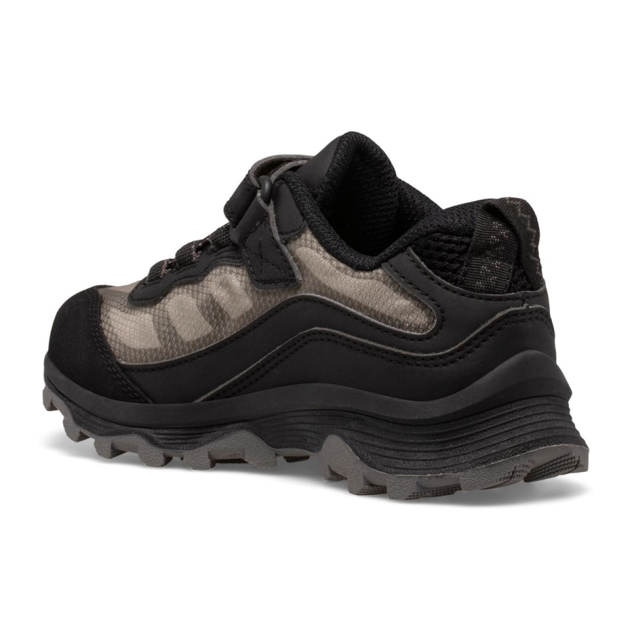 Merrell Big Kid's Moab Speed Low A/C Waterproof Black
