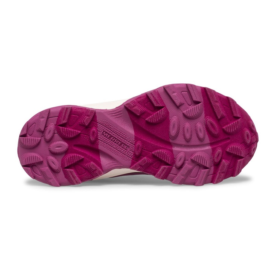 Merrell Big Kid's Moab Speed Low A/C Waterproof Grey-Berry