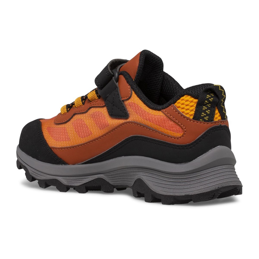 Merrell Big Kid's Moab Speed Low A/C Waterproof Orange-Black