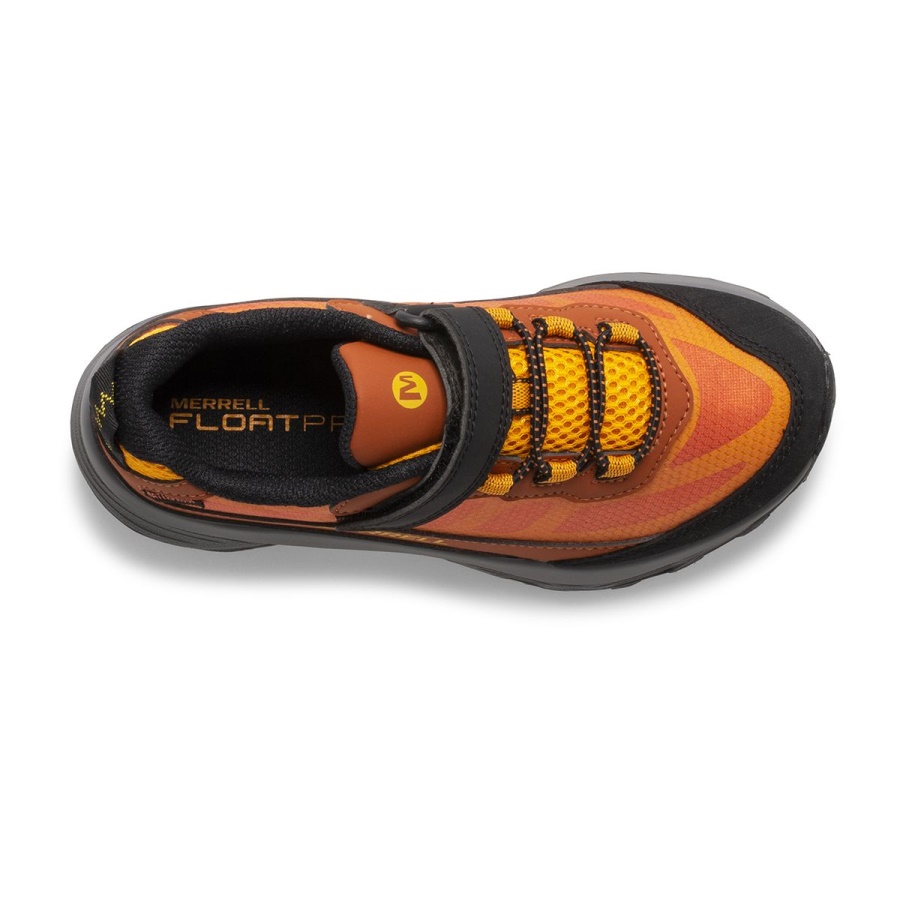 Merrell Big Kid's Moab Speed Low A/C Waterproof Orange-Black