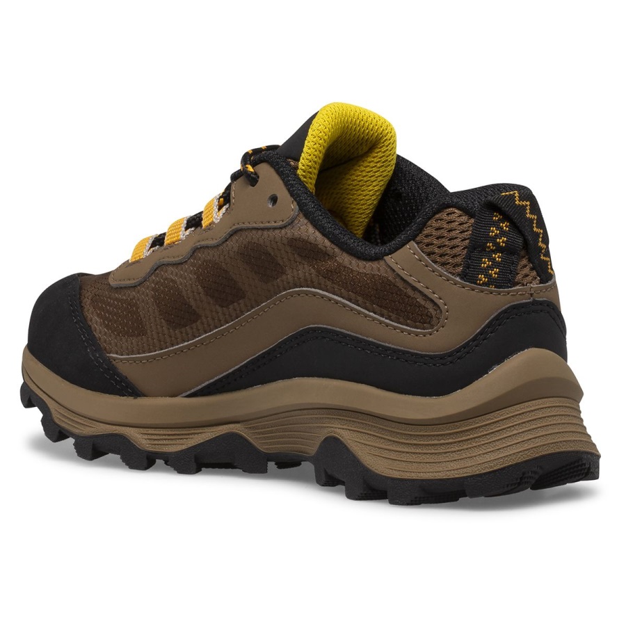 Merrell Big Kid's Moab Speed Low Waterproof Walnut