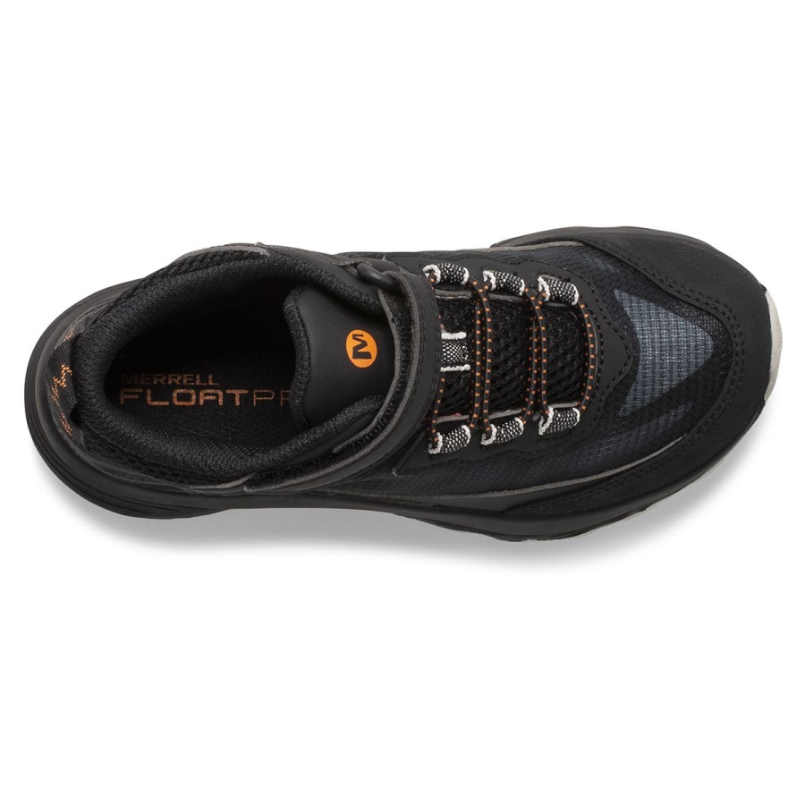Merrell Big Kid's Moab Speed Mid A/C Waterproof Black