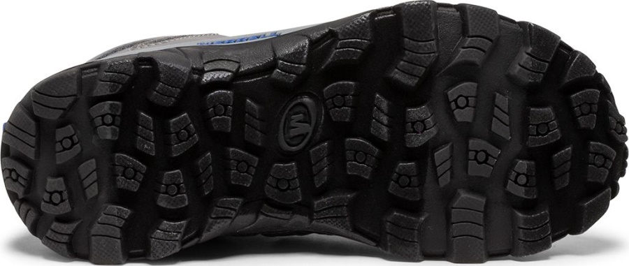 Merrell Big Kid's Oakcreek Mid Lace Waterproof Boot Charcoal