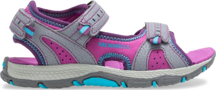 Merrell Big Kid's Panther Sandal 2.0 Grey