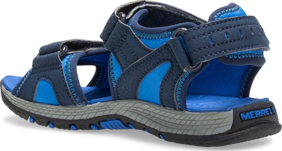 Merrell Big Kid's Panther Sandal 2.0 Navy