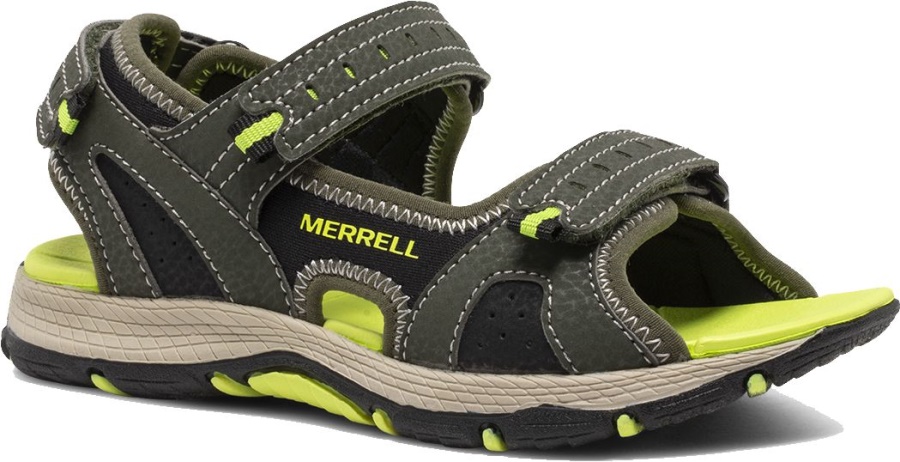 Merrell Big Kid's Panther Sandal 2.0 Olive