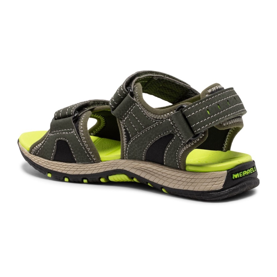Merrell Big Kid's Panther Sandal 2.0 Olive