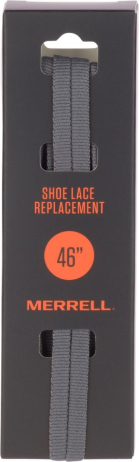 Merrell Flat Shoe Laces Charcoal