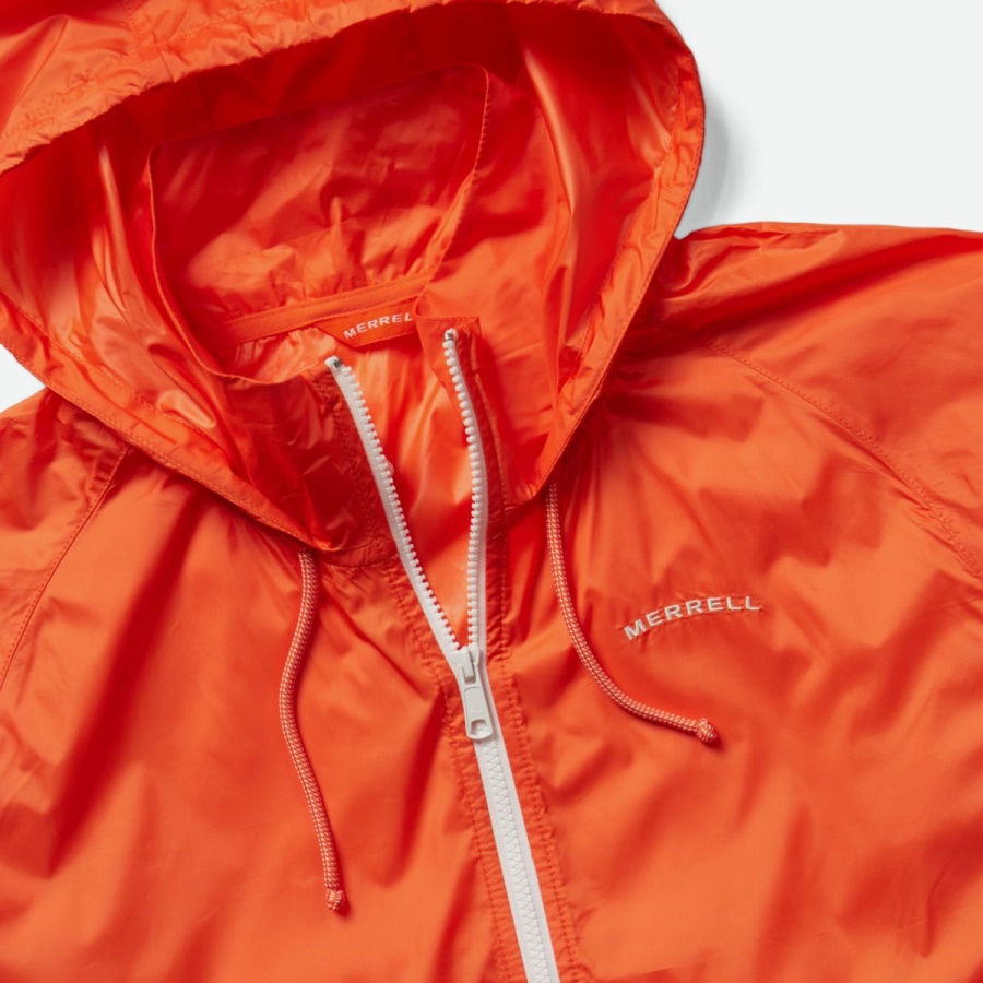 Merrell Men's Alder Packable Wind Shell Firecracker