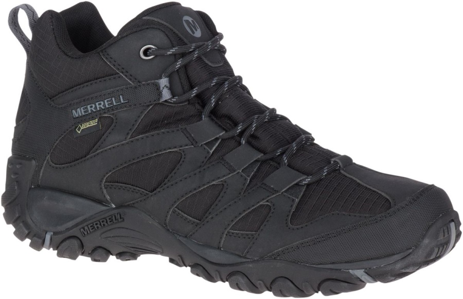 Merrell Men's Alverstone Sport Mid GORE-TEX Black-Rock