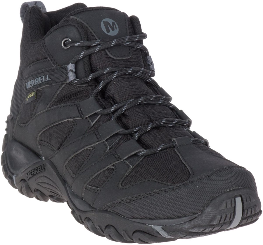 Merrell Men's Alverstone Sport Mid GORE-TEX Black-Rock