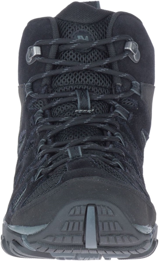 Merrell Men's Deverta 2 Mid Waterproof Black-Granite