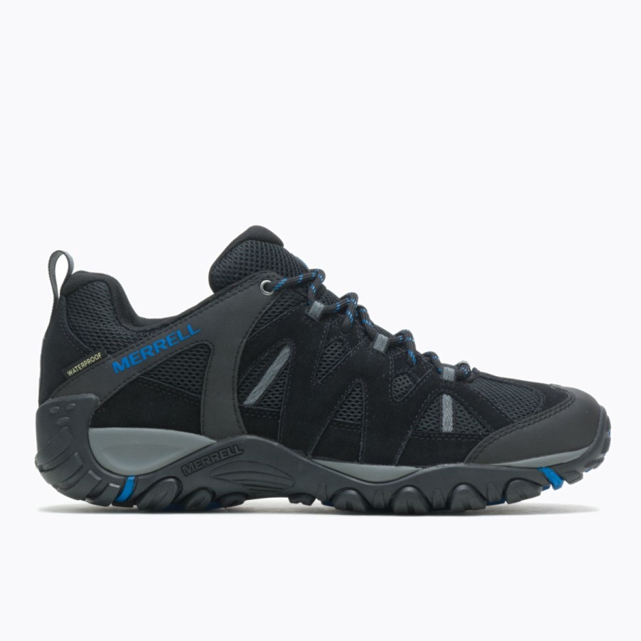 Merrell Men's Deverta 2 Waterproof Black-Blue
