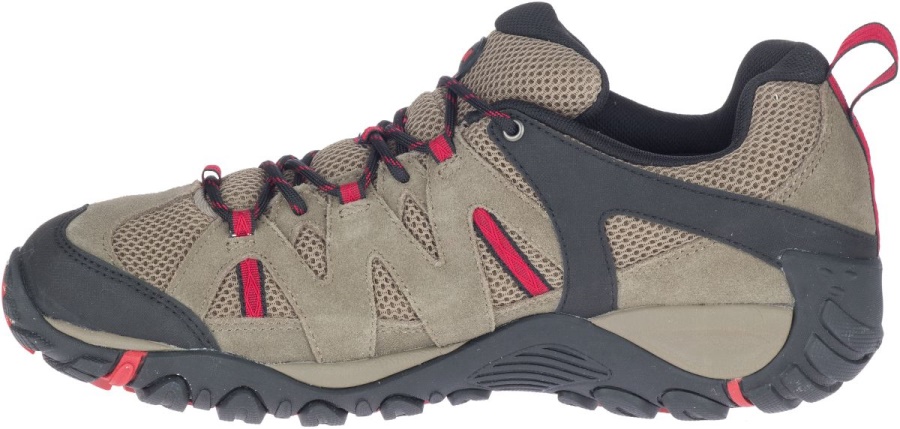 Merrell Men's Deverta 2 Waterproof Boulder-Fiery Red
