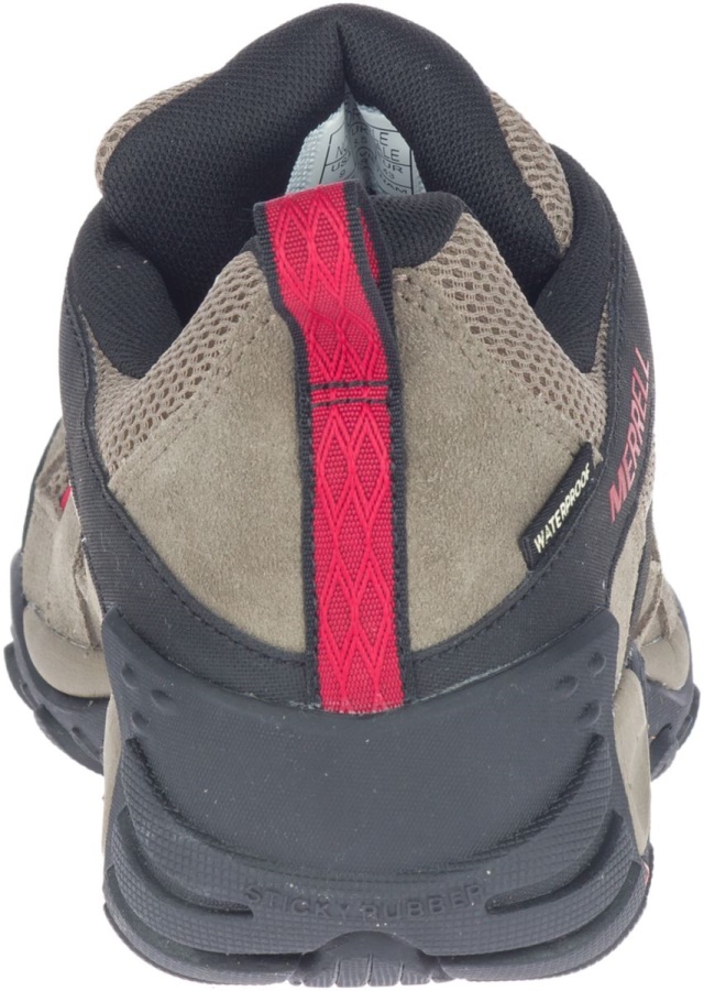 Merrell Men's Deverta 2 Waterproof Boulder-Fiery Red