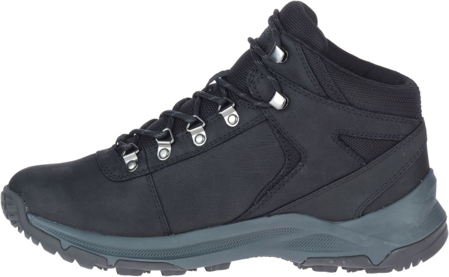 Merrell Men's Erie Mid Leather Waterproof Black