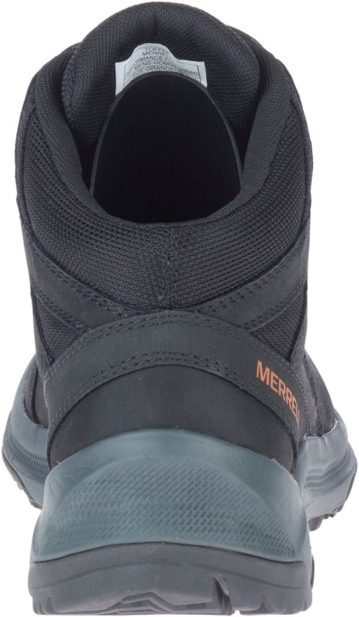 Merrell Men's Erie Mid Leather Waterproof Black