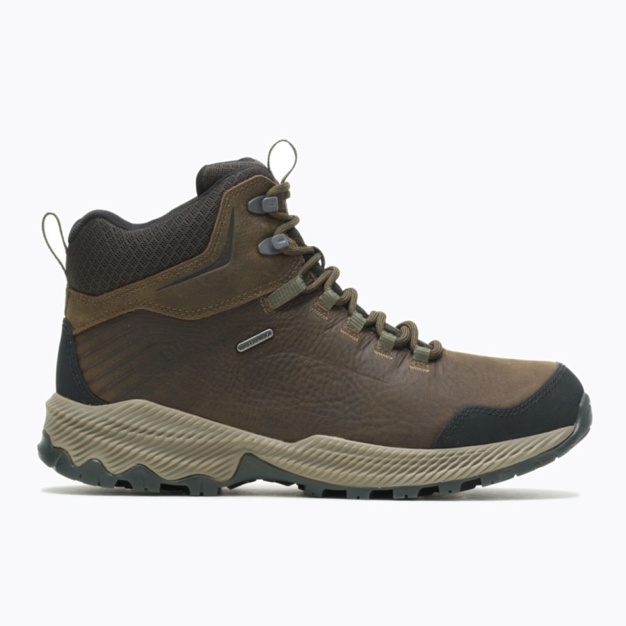 Merrell Men's Forestbound Mid Waterproof Cloudy