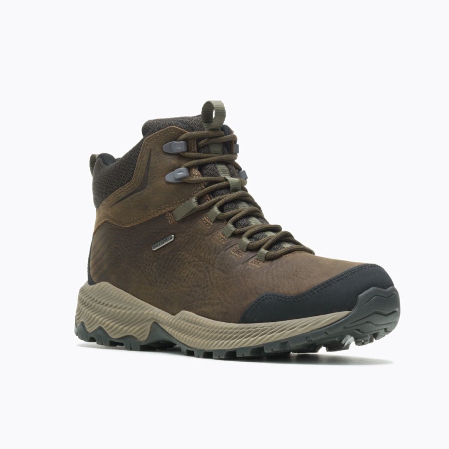 Merrell Men's Forestbound Mid Waterproof Cloudy