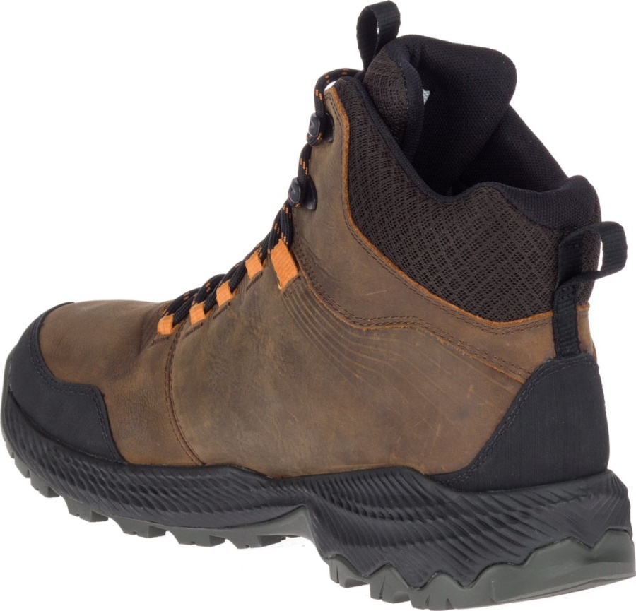 Merrell Men's Forestbound Mid Waterproof Dark Earth