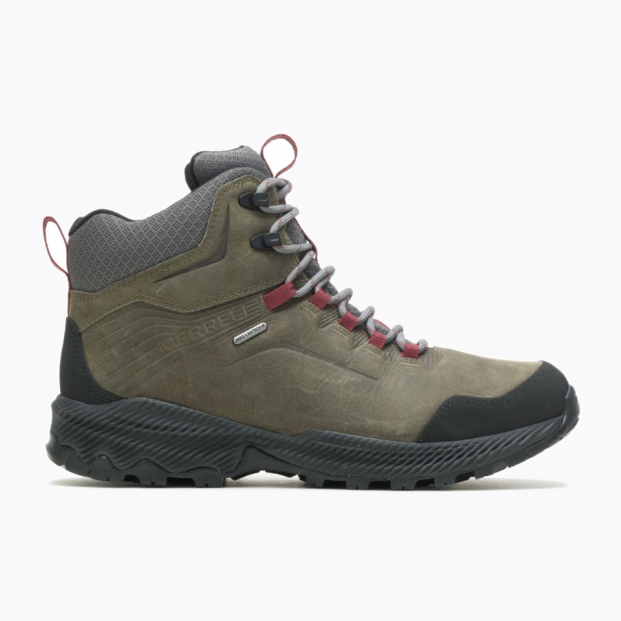 Merrell Men's Forestbound Mid Waterproof Merrell Grey