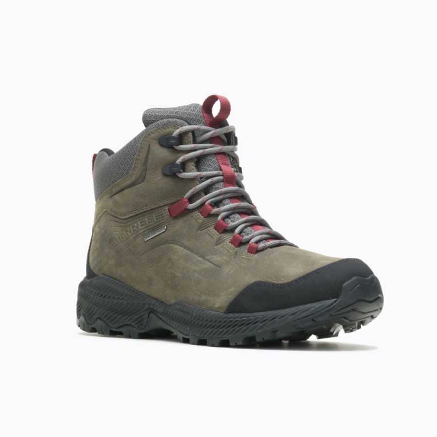 Merrell Men's Forestbound Mid Waterproof Merrell Grey