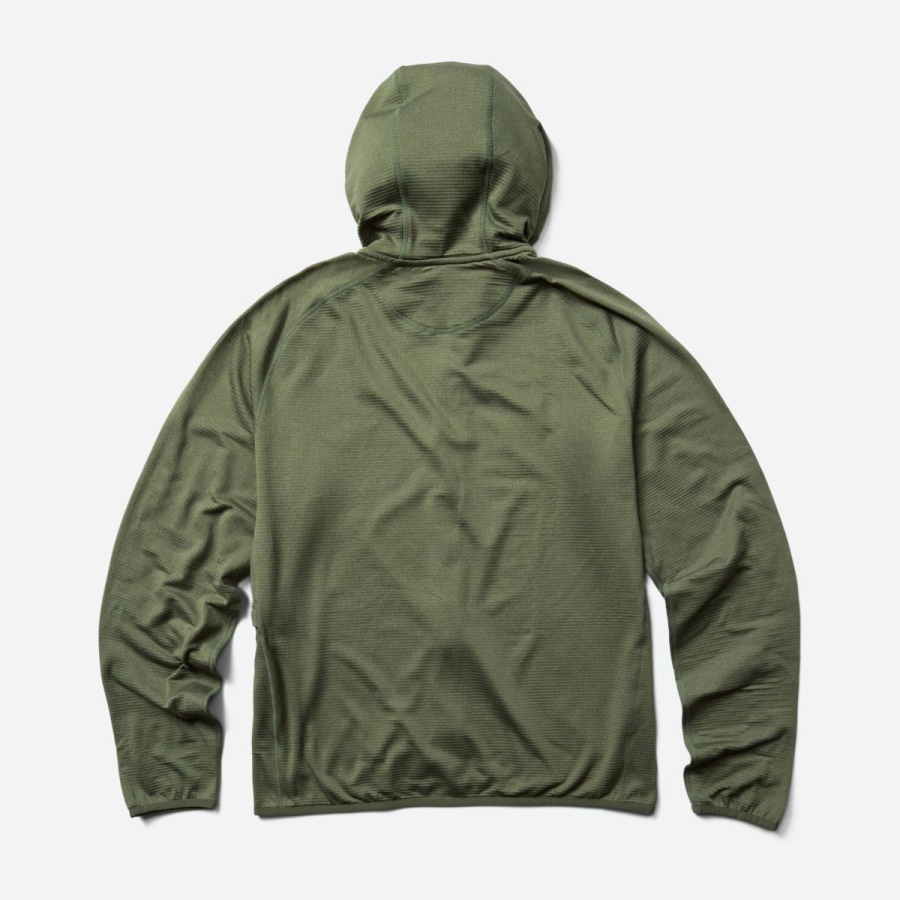 Merrell Men's Geotex Full Zip Hoodie Dusty Olive Heather