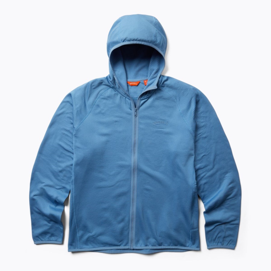 Merrell Men's Geotex Full Zip Hoodie Riviera