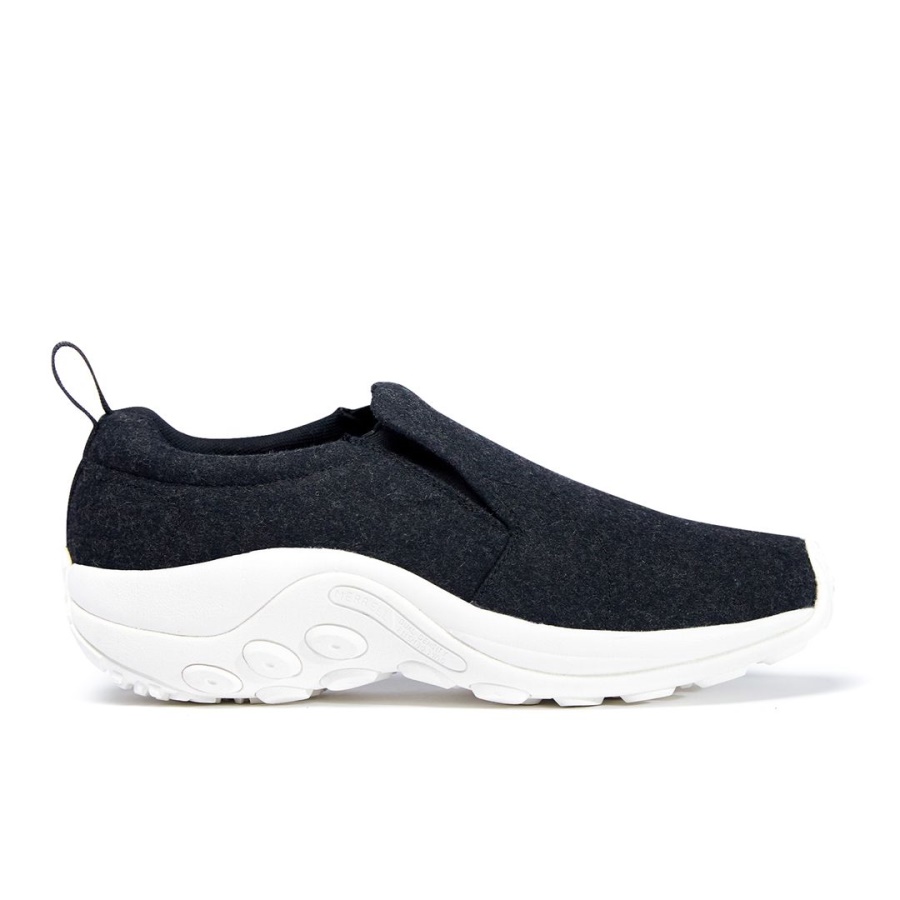 Merrell Men's Jungle Moc Wool Black-White