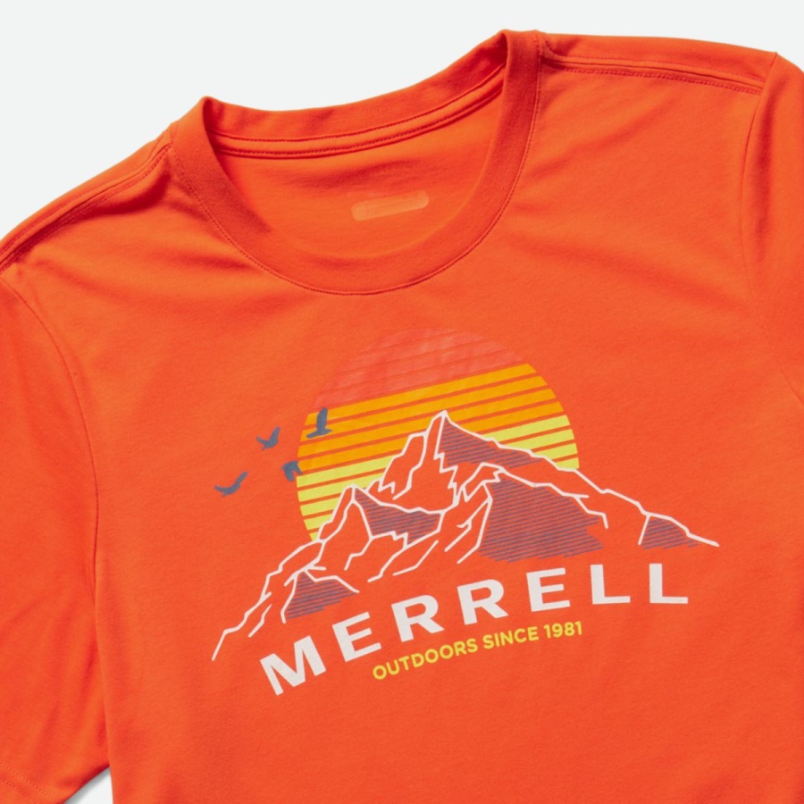Merrell Men's Merrell Mountains Tee Firecracker