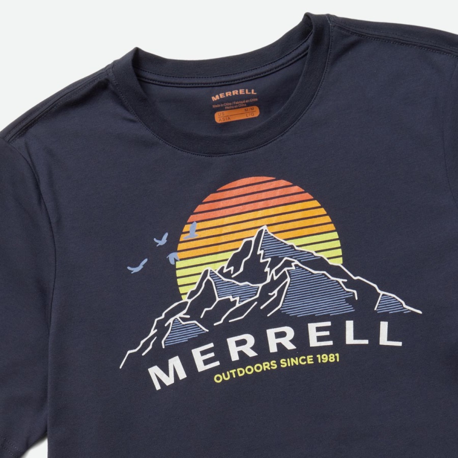 Merrell Men's Merrell Mountains Tee Navy