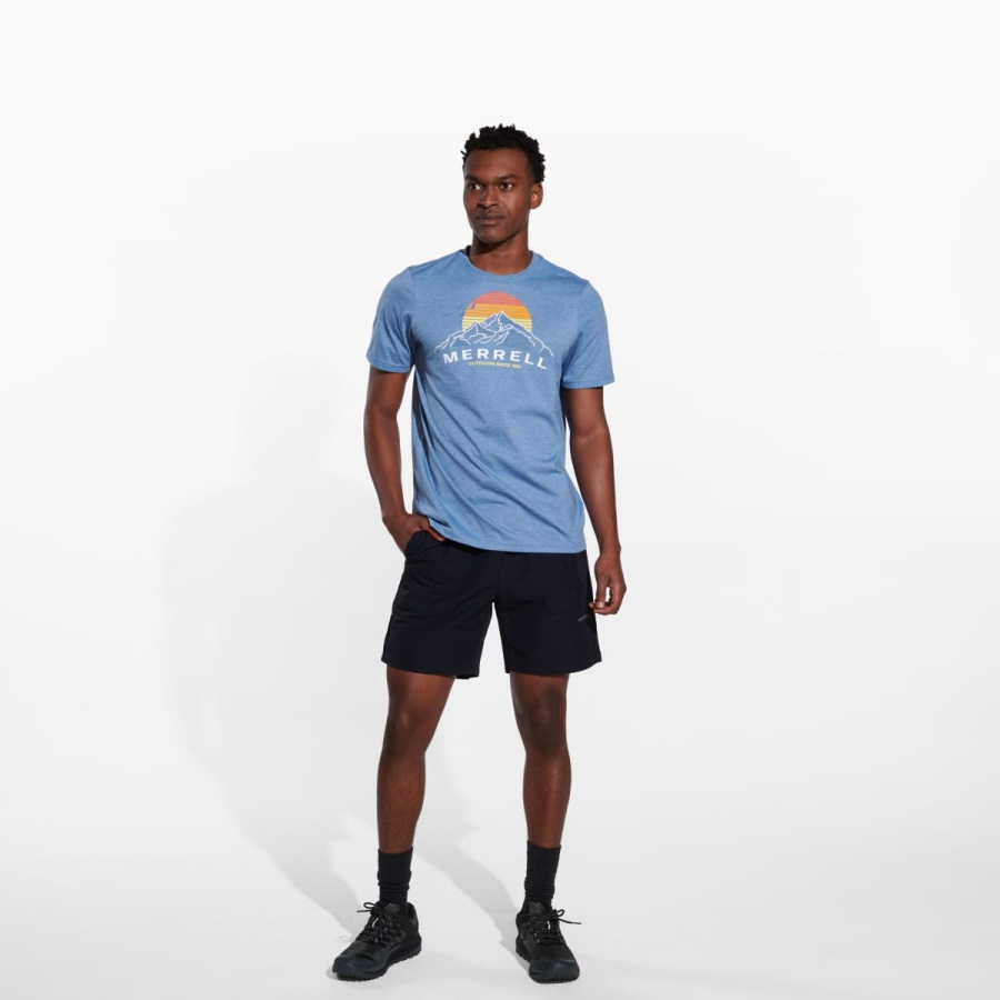 Merrell Men's Merrell Mountains Tee Riviera Heather