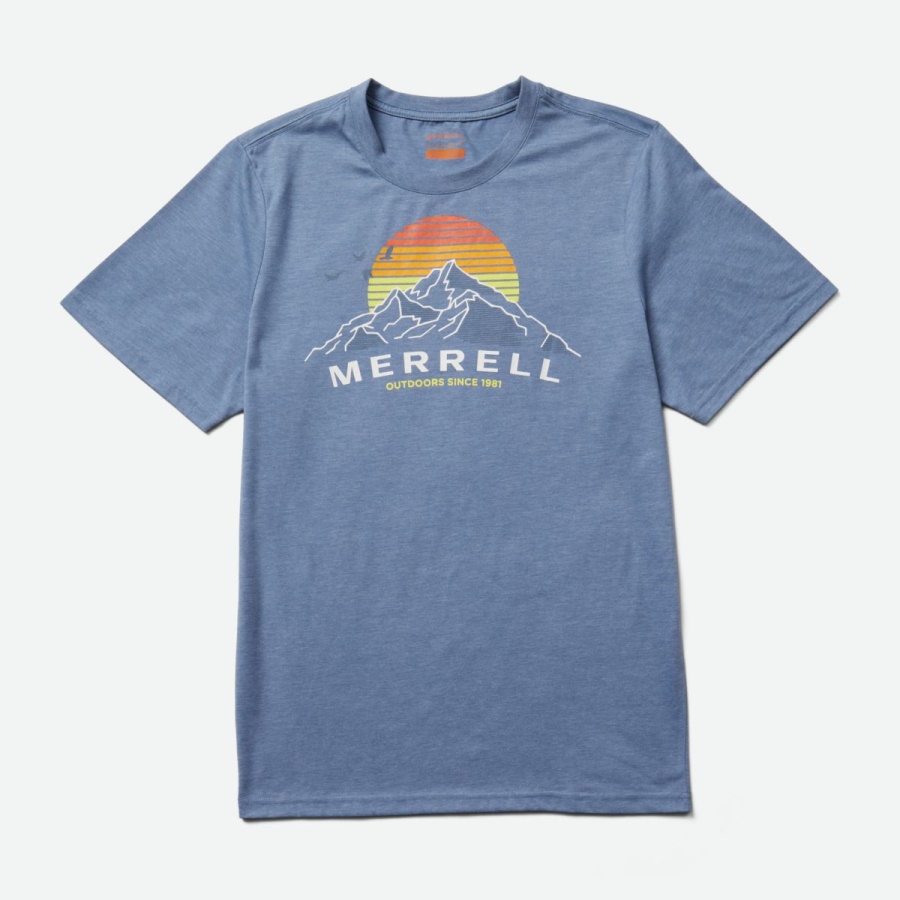 Merrell Men's Merrell Mountains Tee Riviera Heather