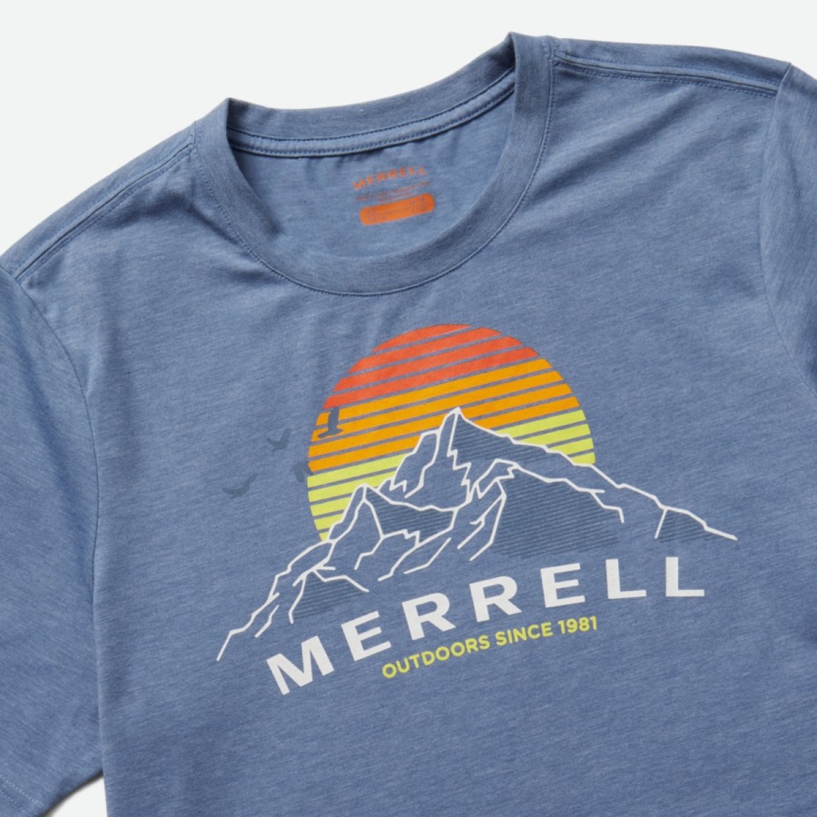 Merrell Men's Merrell Mountains Tee Riviera Heather