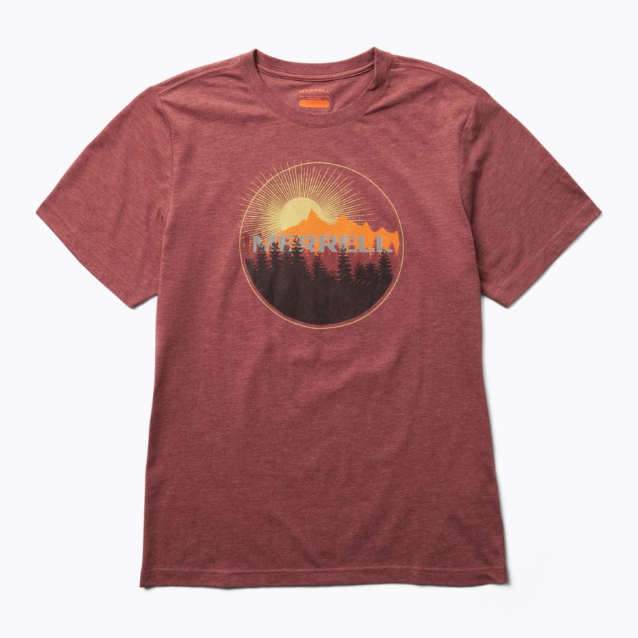 Merrell Men's Merrell Sunset Tee Brick Heather