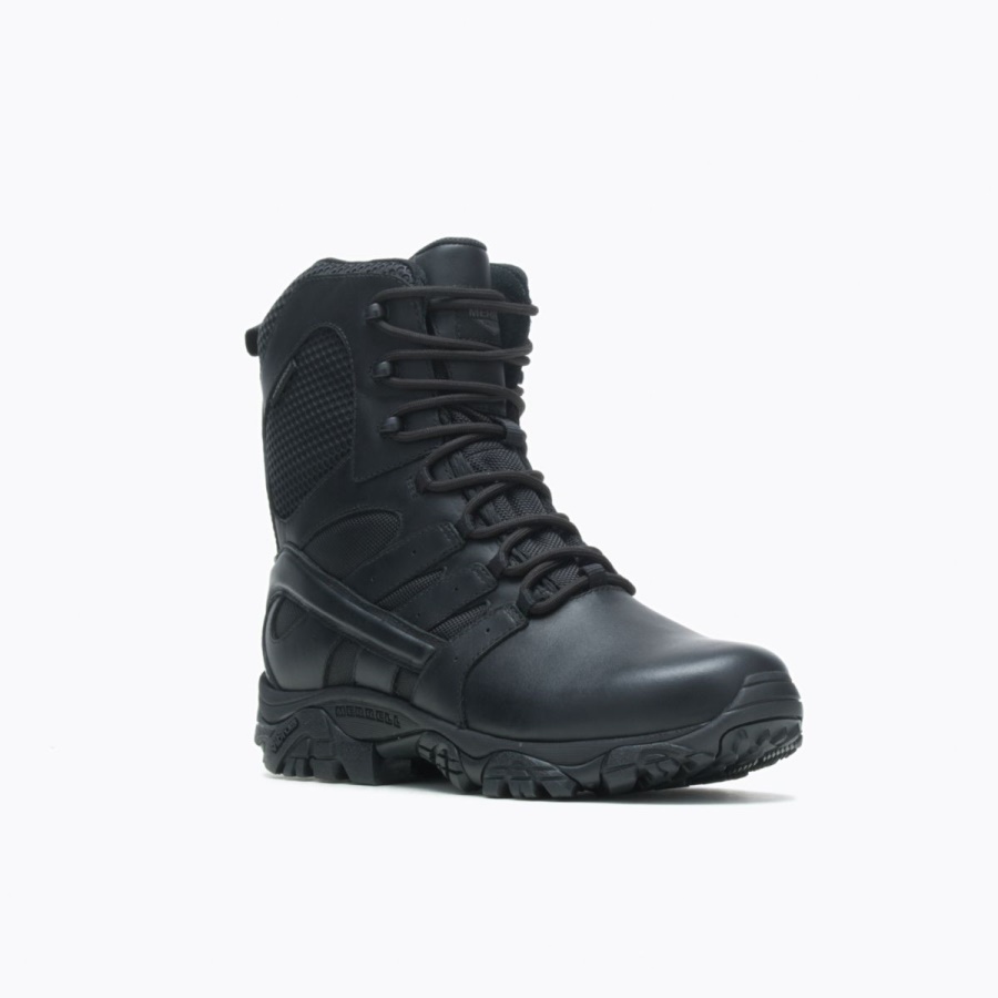 Merrell Men's Moab 2 8" Tactical Response Waterproof Boot Black