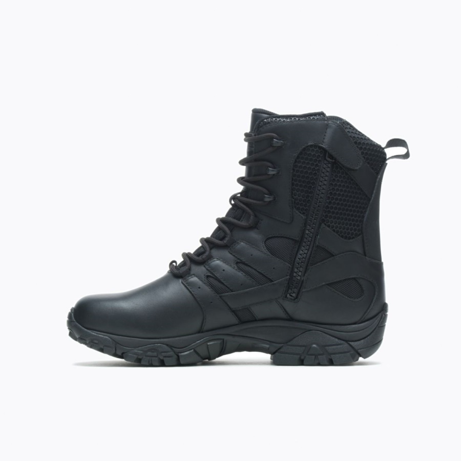 Merrell Men's Moab 2 8" Tactical Response Waterproof Boot Black