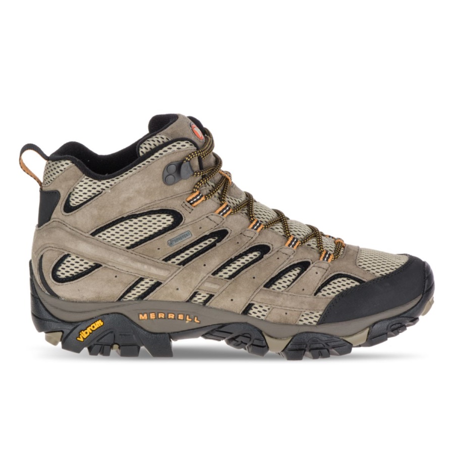 Merrell Men's Moab 2 Leather Mid GORE-TEX Pecan