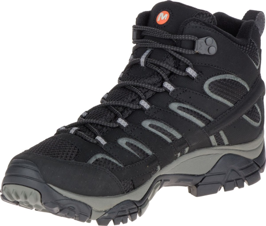Merrell Men's Moab 2 Mid GORE-TEX Black