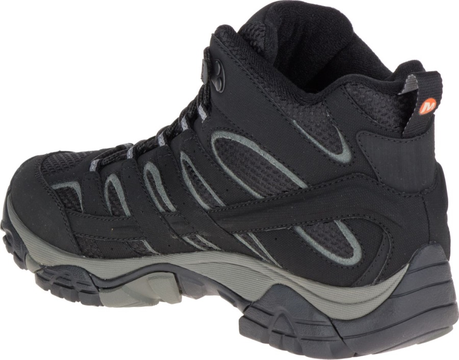 Merrell Men's Moab 2 Mid GORE-TEX Black