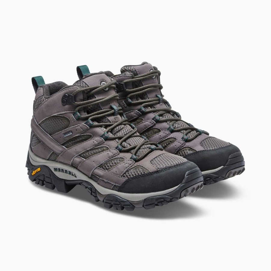 Merrell Men's Moab 2 Mid GORE-TEX Boulder