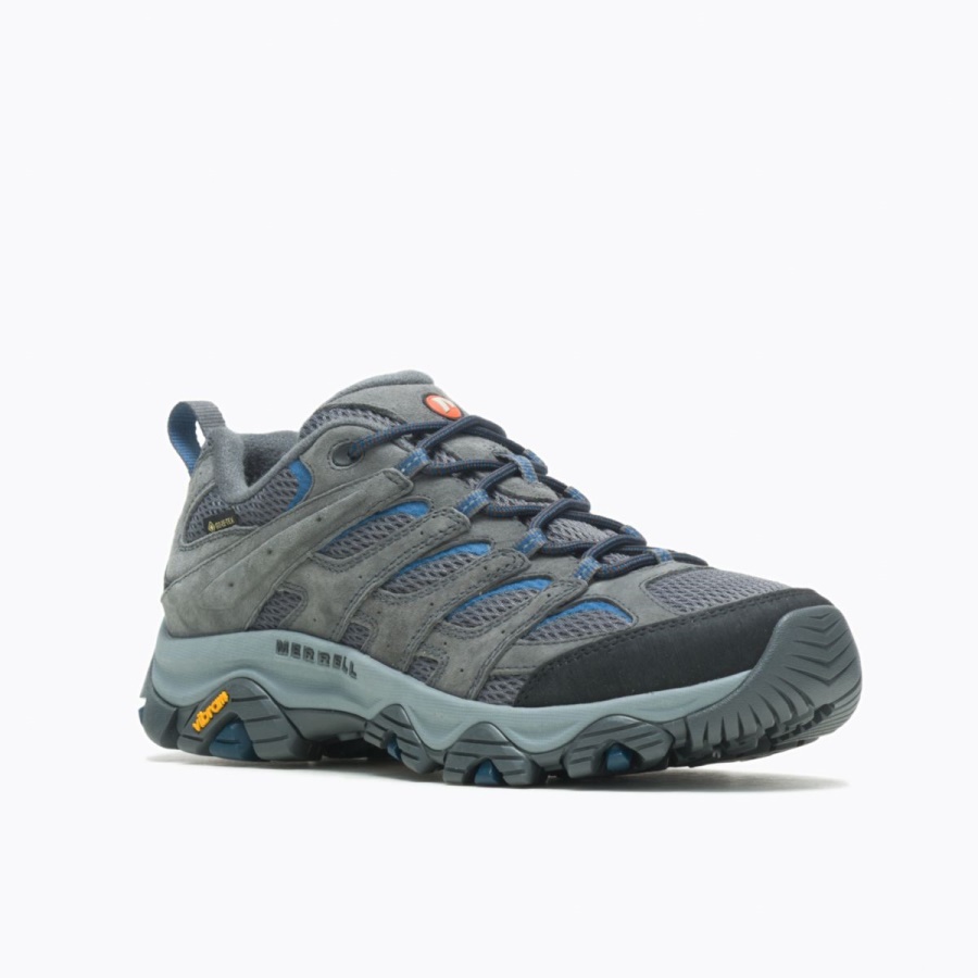 Merrell Men's Moab 3 GORE-TEX Granite-Poseidon
