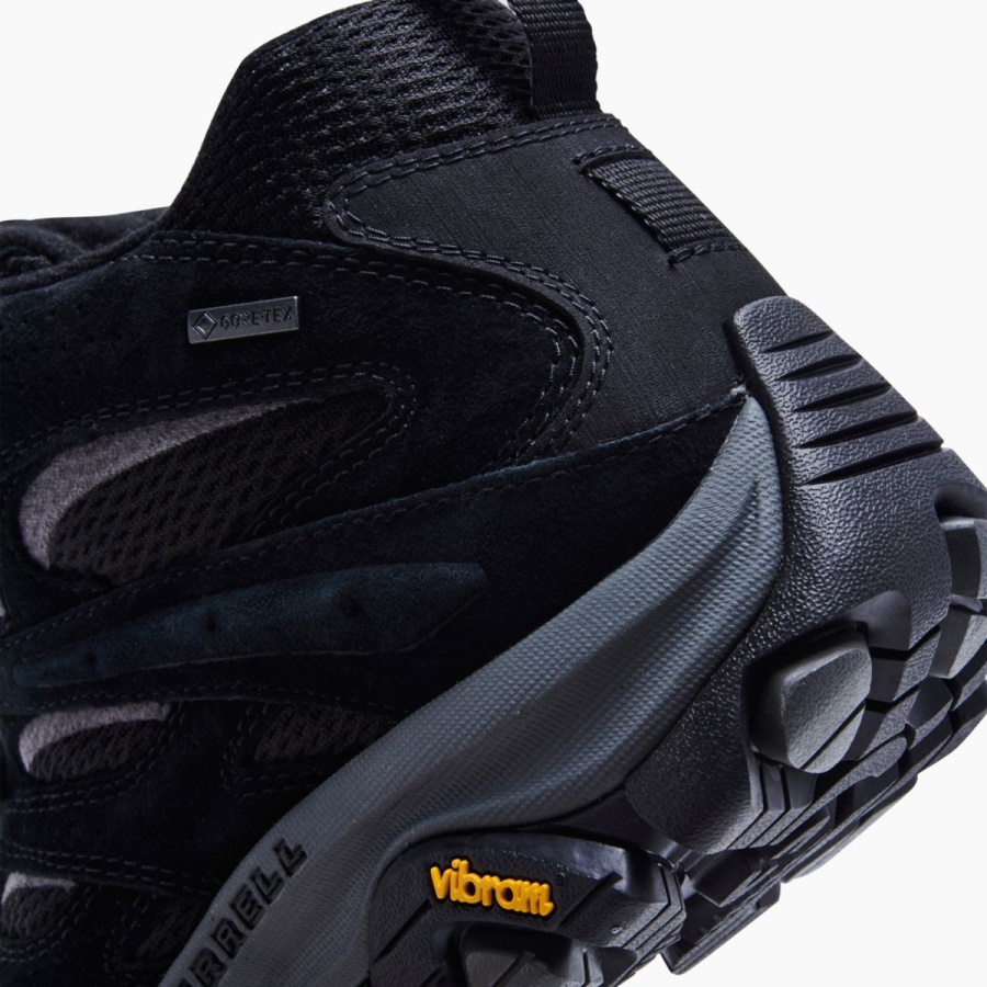 Merrell Men's Moab 3 Mid GORE-TEX Black-Grey