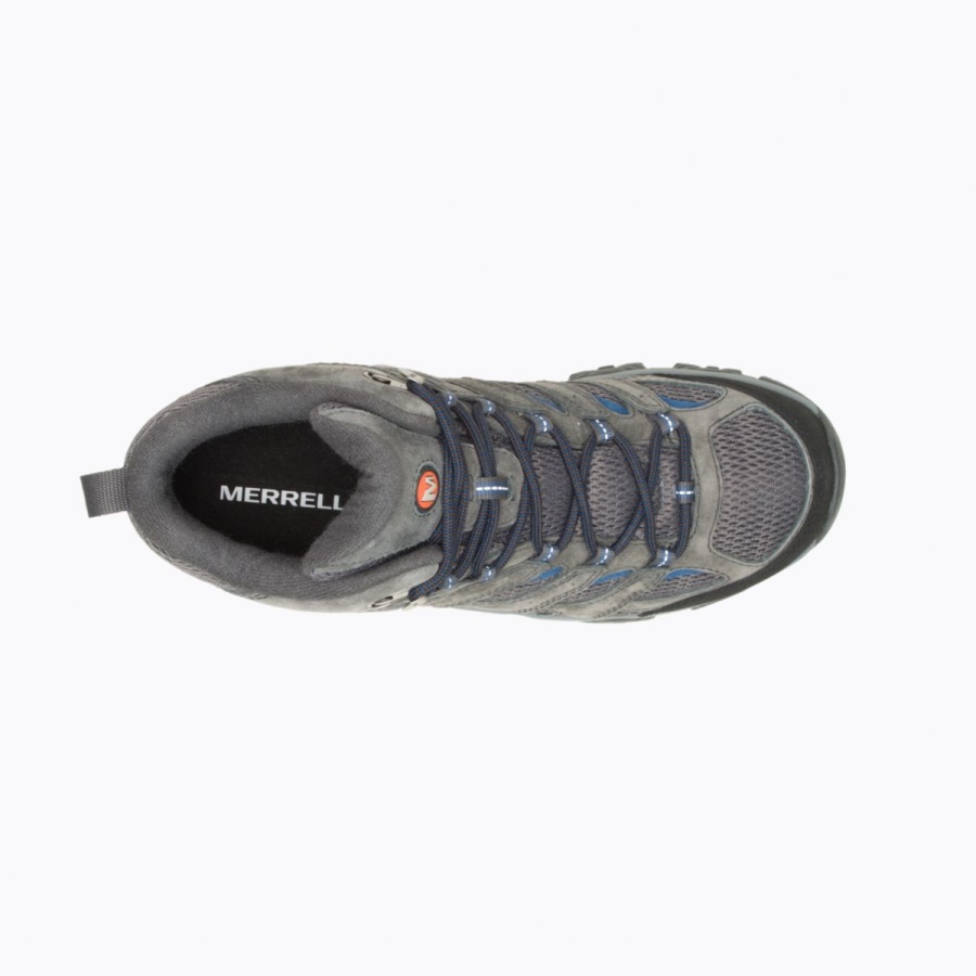 Merrell Men's Moab 3 Mid GORE-TEX Granite-Poseidon