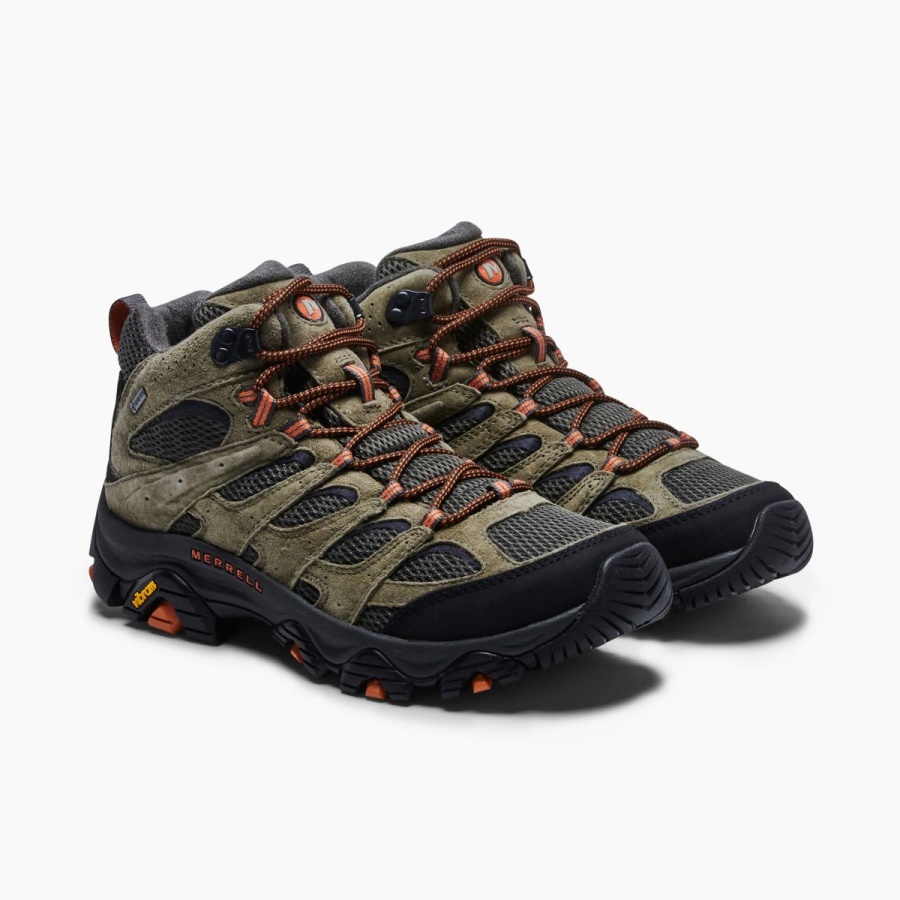 Merrell Men's Moab 3 Mid GORE-TEX Olive