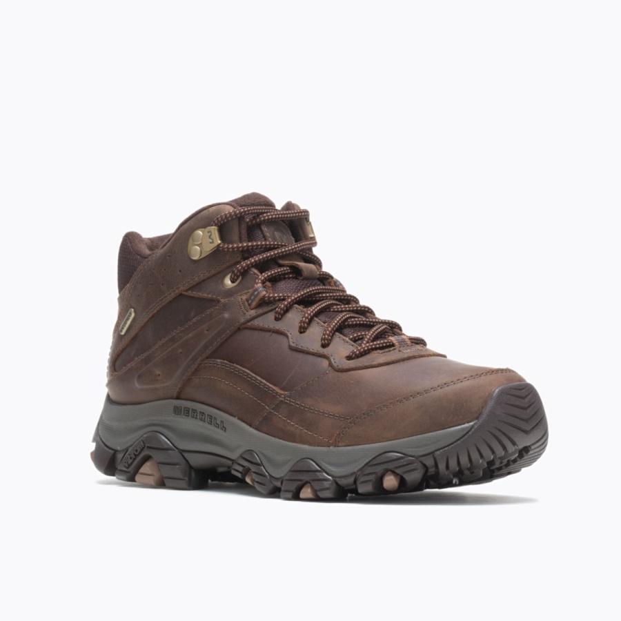 Merrell Men's Moab Adventure 3 Mid Waterproof Earth